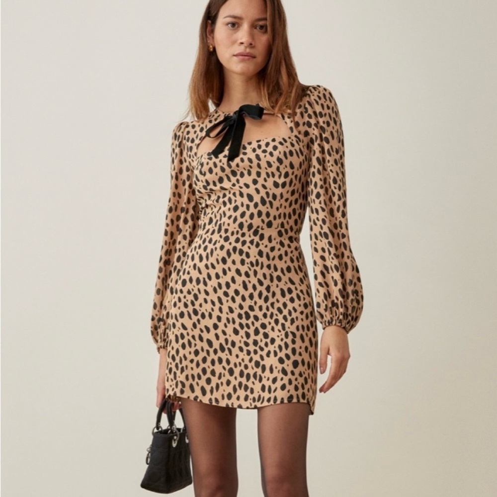 Reformation Terri Long Sleeve Dress